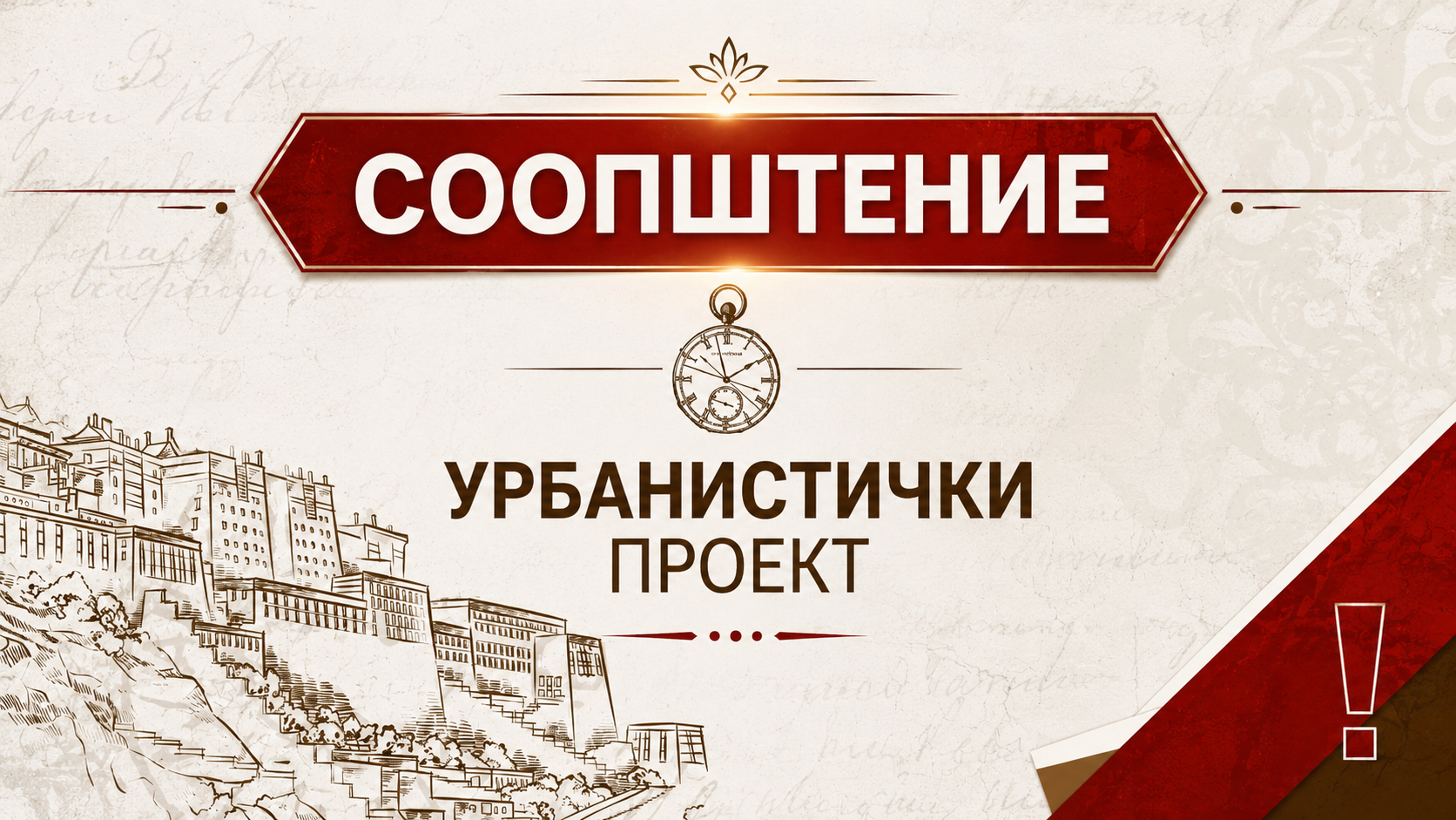 Урбанистички проект вон опфат на урбанистички план за изградба на МХЕЦ на дел од КП бр.376/1 КО Трстеник, Општина Росоман.